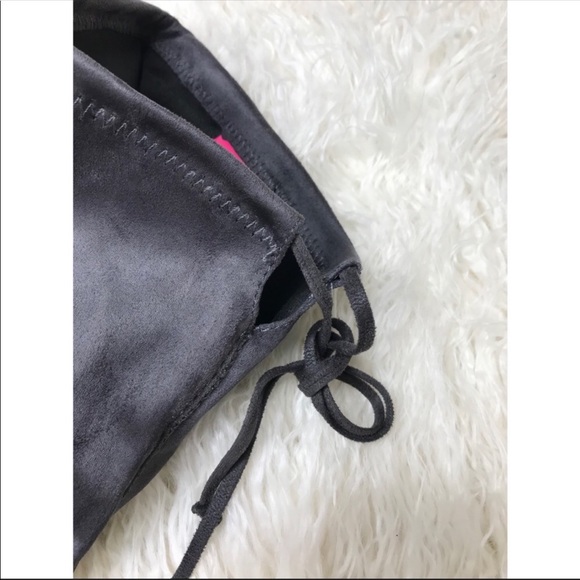 Catherine Malandrino Gray Over The Knee Boots - Picture 6 of 8